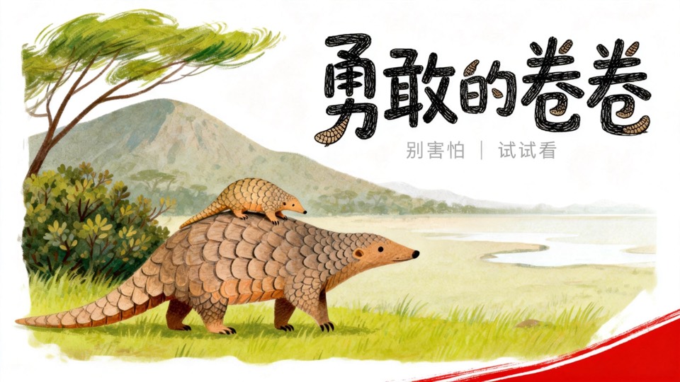 勇敢的卷卷课程封面